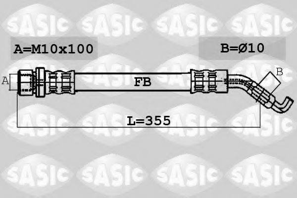 Тормозной шланг 6606173 SASIC