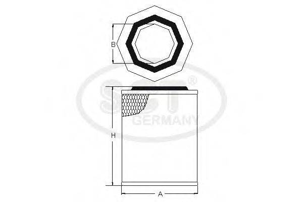 Фильтр SB 3165 SCT Germany