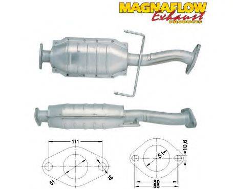 Катализатор 84804 MAGNAFLOW