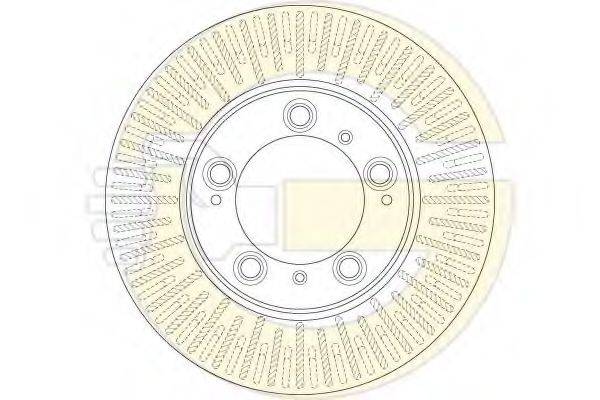 Тормозной диск 6064111 GIRLING
