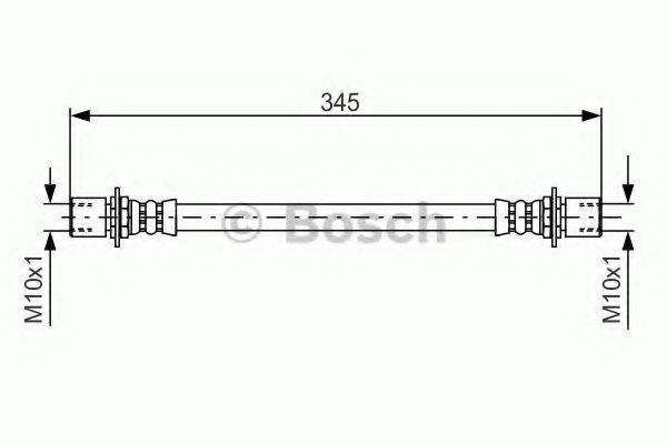 Тормозной шланг 1 987 476 497 BOSCH