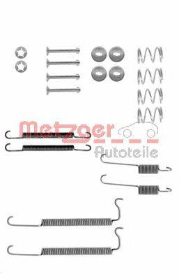 Комплектующие, тормозная колодка 105-0628 METZGER