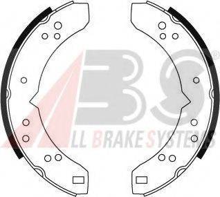 Комлект тормозных накладок 8602 A.B.S.