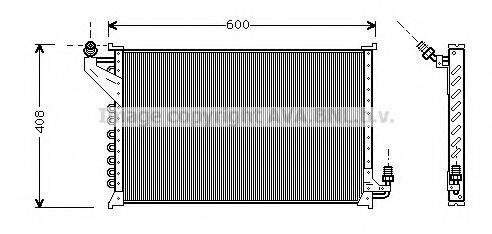 Конденсатор, кондиционер CT5021 AVA QUALITY COOLING