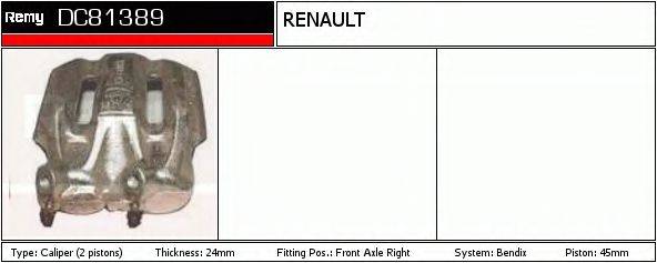 DC81389 REMY Тормозной суппорт DC81389 REMY