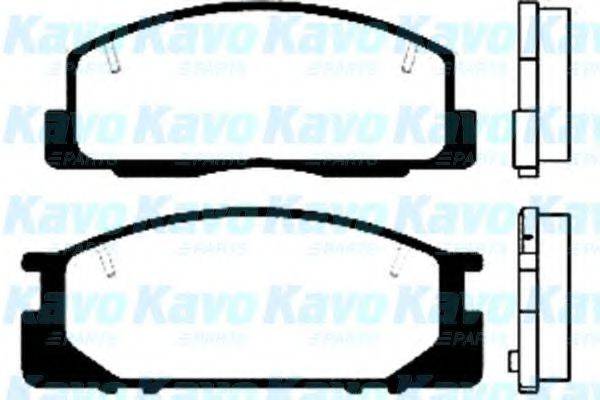 Комплект тормозных колодок, дисковый тормоз BP-9014 KAVO PARTS