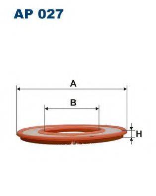 Фильтр воздушный E84L HENGST FILTER