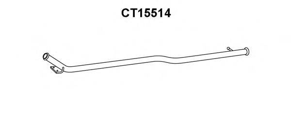 Труба выхлопного газа CT15514 VENEPORTE