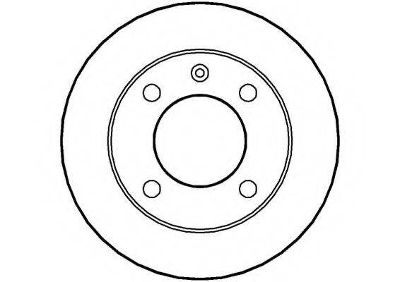 Тормозной диск NBD001 NATIONAL