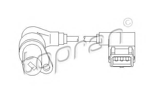 Датчик импульсов 501 296 TOPRAN
