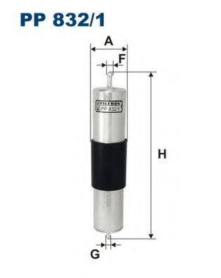 Фильтр топливный PP832/1 FILTRON