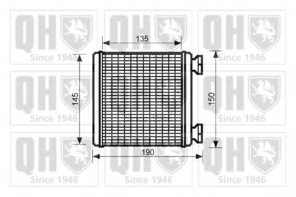 Теплообменник QHR2283 QUINTON HAZELL