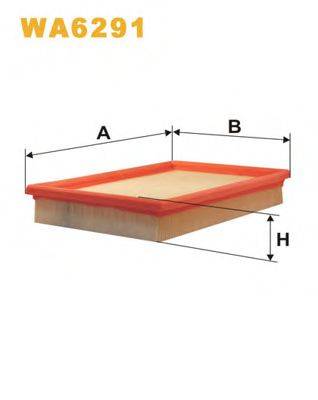 Фильтр воздушный WA6291 WIX FILTERS