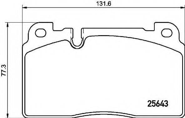 Рисунок P 85 133 BREMBO