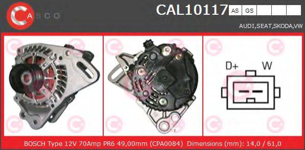 Генератор CAL10117GS CASCO