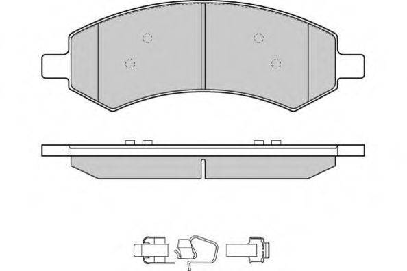Комплект тормозных колодок 12-1310 E.T.F.