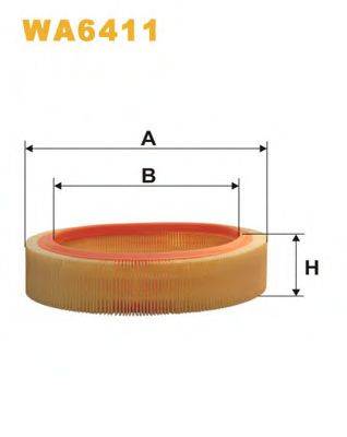 Фильтр воздушный WA6411 WIX FILTERS