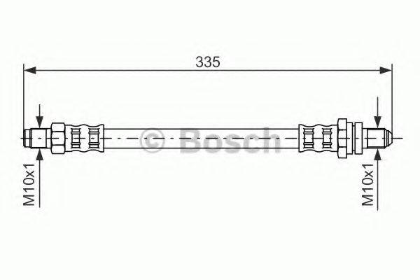 Тормозной шланг 1 987 476 600 BOSCH