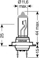 Лампа накаливания, фара дальнего света 64210NR1-02B OSRAM