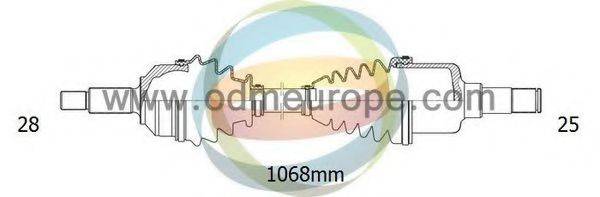 Приводной вал 18-162630 ODM-MULTIPARTS