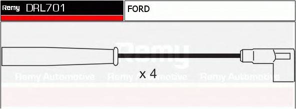 DRL701 REMY Комплект проводов зажигания DRL701 REMY