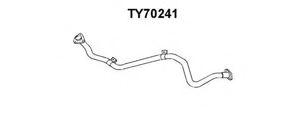 Труба выхлопного газа TY70241 VENEPORTE