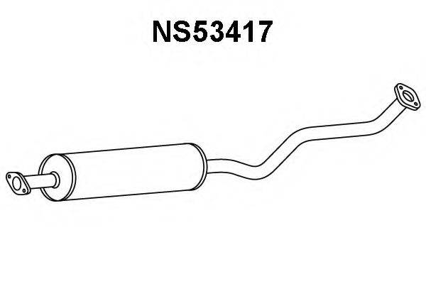 Предглушитель выхлопных газов NS53417 VENEPORTE