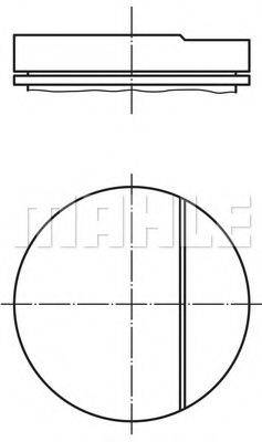 Поршень 011 94 00 MAHLE ORIGINAL