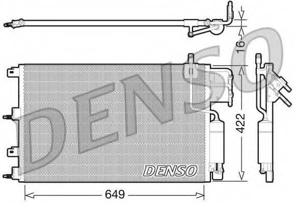 Конденсатор DCN10023 DENSO