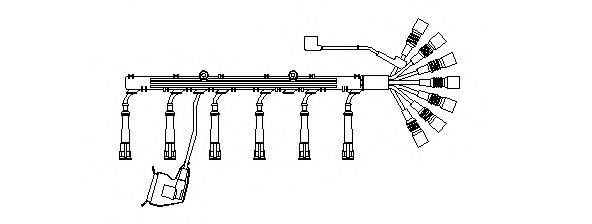 Комплект проводов зажигания 517/100 BREMI