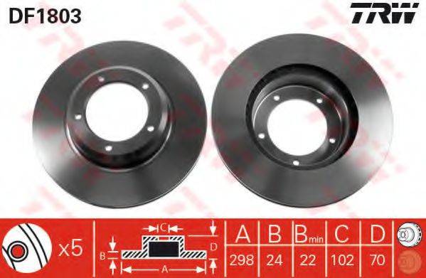 Тормозной диск F 026 A01 039 BOSCH