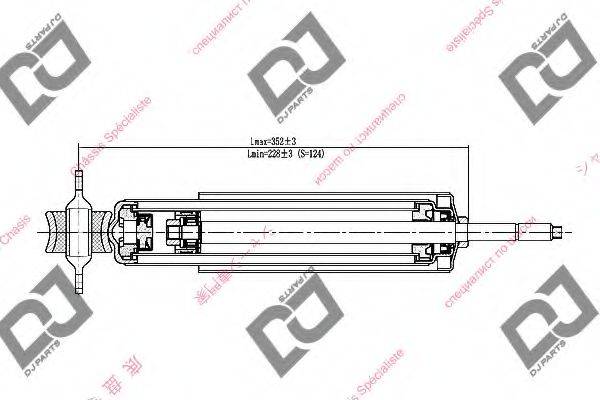 Амортизатор DS1572HT DJ PARTS