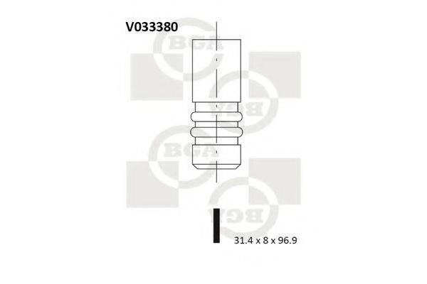 Выпускной клапан V033380 BGA