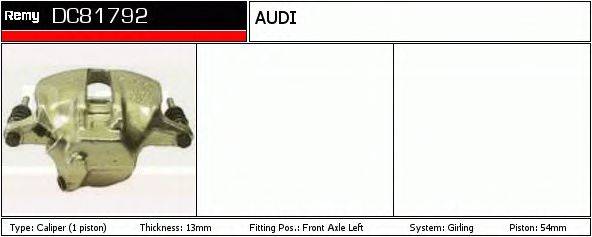 Тормозной суппорт DC81792 REMY