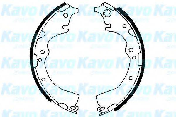 Комплект тормозных колодок BS-9906 KAVO PARTS