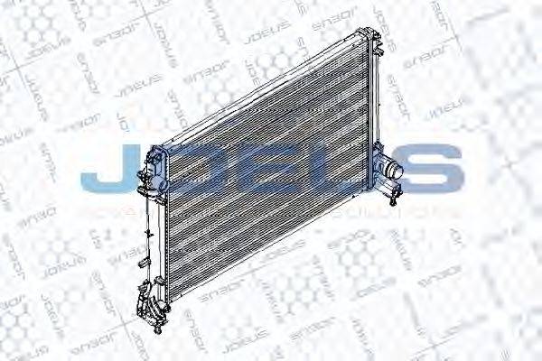 Радиатор, охлаждение двигателя RA0111300 JDEUS