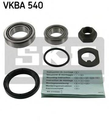 Комплект подшипника ступицы колеса VKBA 540 SKF