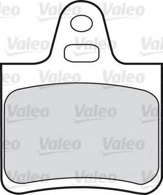 Комплект тормозных колодок 540106 VALEO