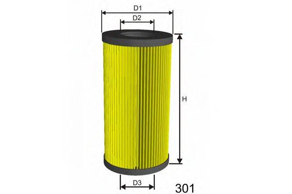 Фильтр масляный L129 MISFAT