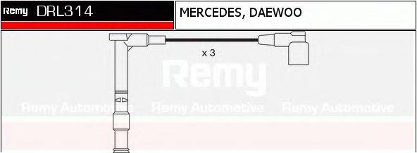 Комплект проводов зажигания DRL314 REMY