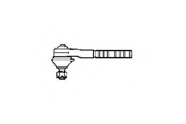 Наконечник поперечной рулевой тяги