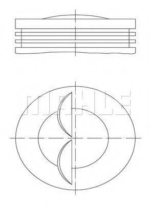 Поршень 56 06178 0 PERFECT CIRCLE