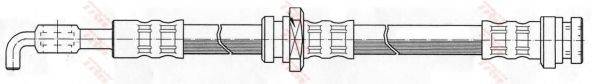Тормозной шланг PHD1034 TRW