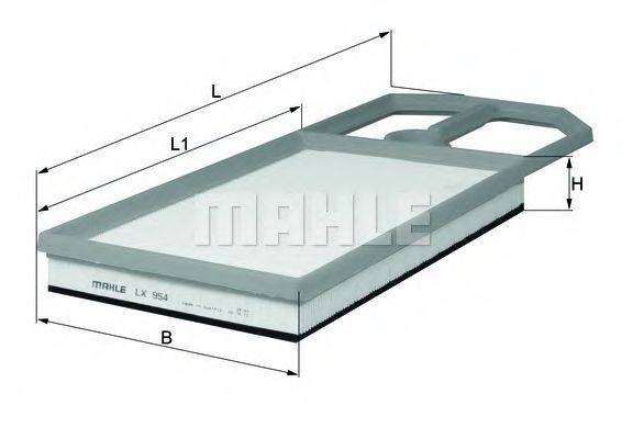 Фильтр воздушный LX 954 KNECHT