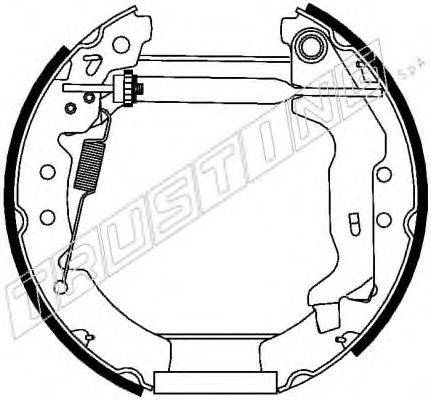 Комлект тормозных накладок 6294 TRUSTING