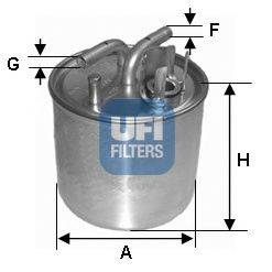24.002.00 UFI Фильтр топливный 24.002.00 UFI