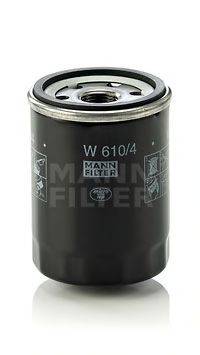 Фильтр масляный W 610/4 MANN-FILTER