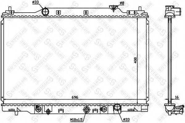 Теплообменник 10-26665-SX STELLOX