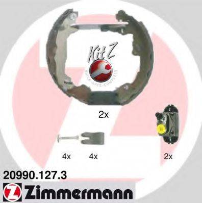 Комплект тормозных колодок 20990.127.3 ZIMMERMANN