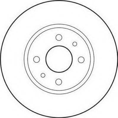 Тормозной диск 562178JC JURID